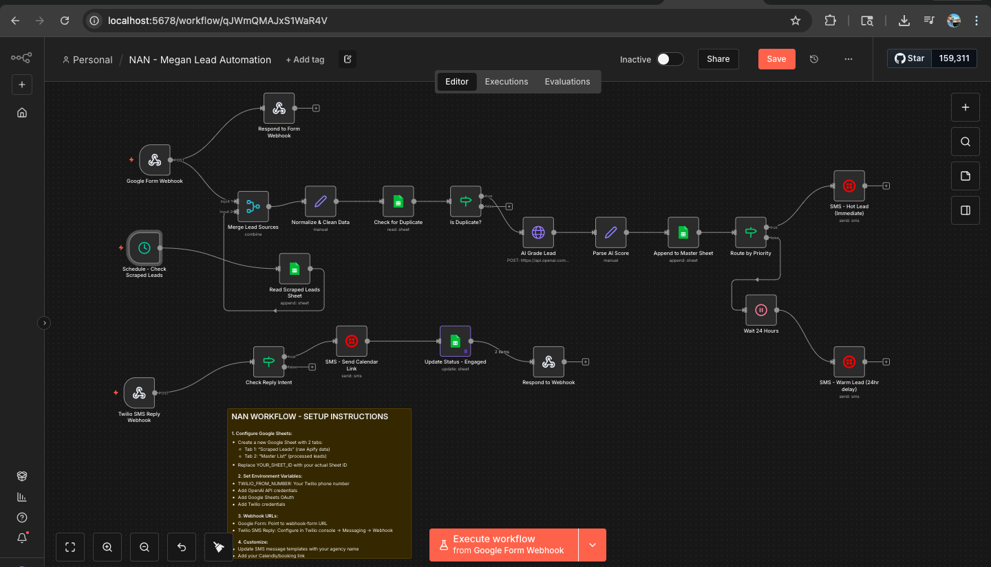 n8n Workflow Automation